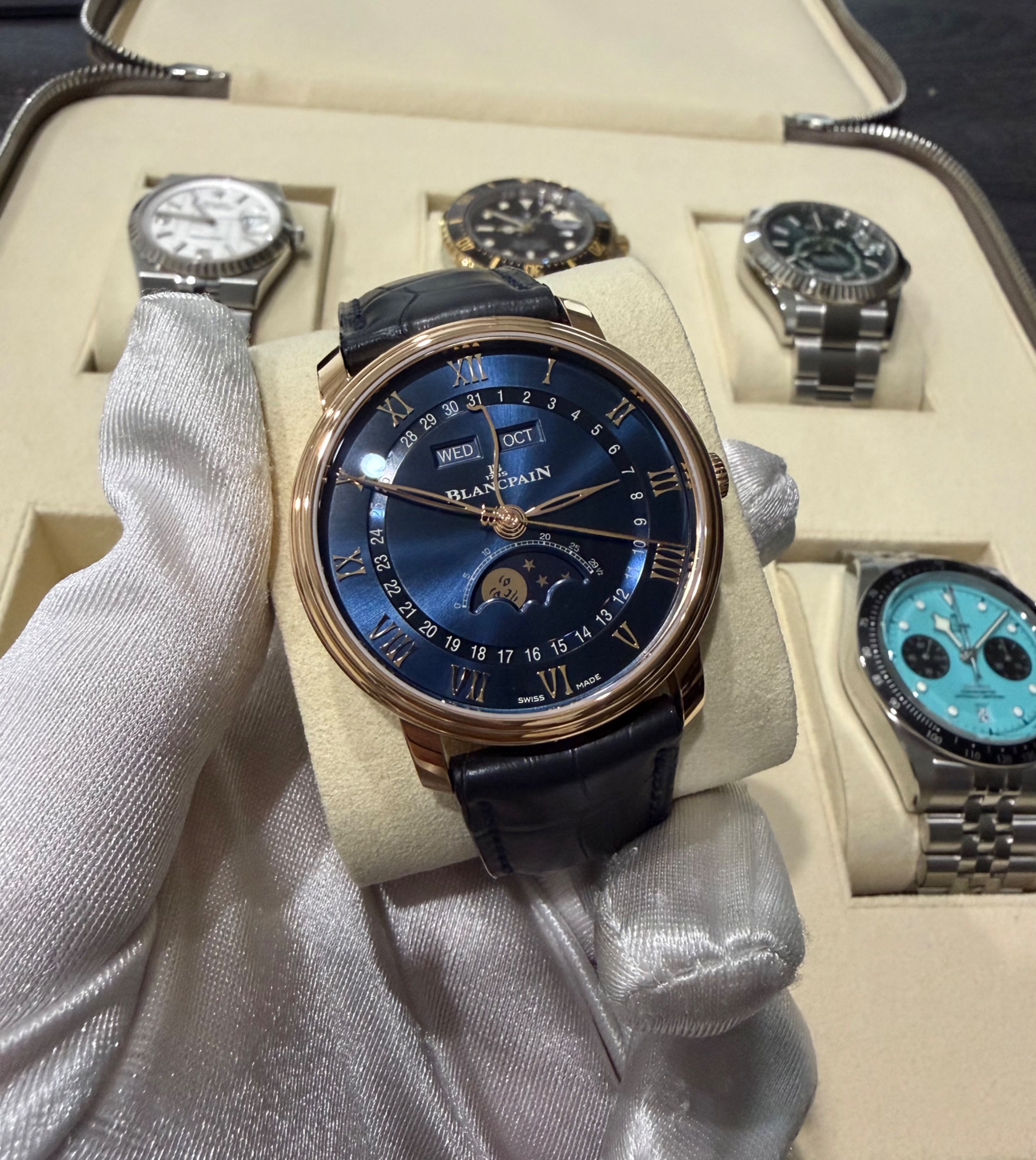 Blancpain 6654 Blue RG