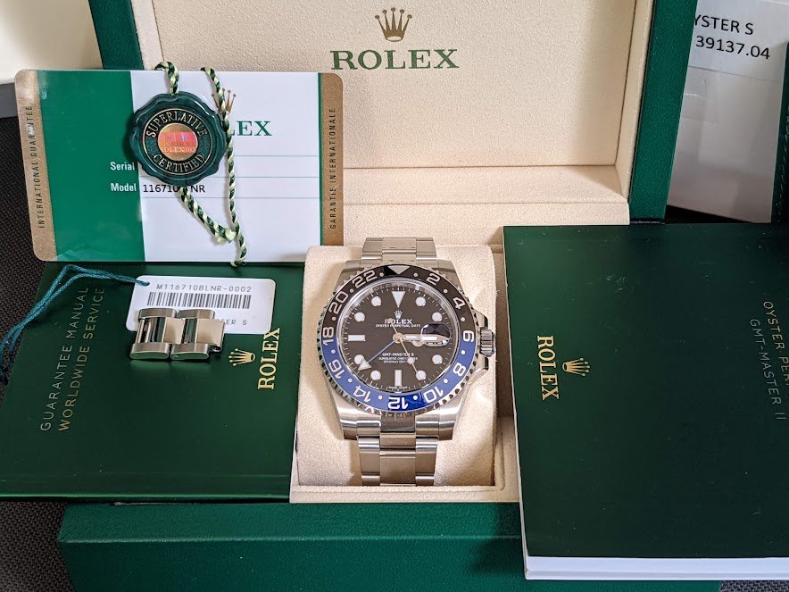 Rolex Batman 116710BLNR